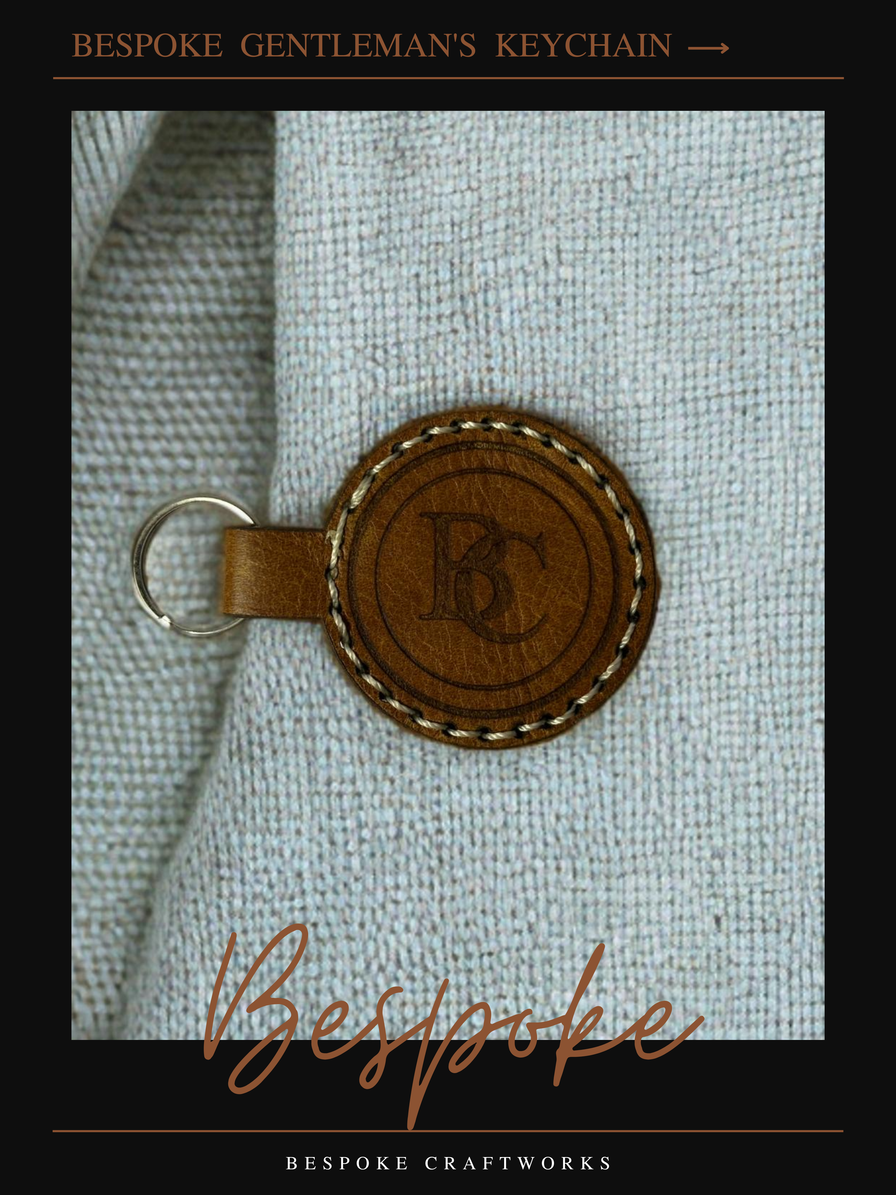 Bespoke Gentleman's Keychain