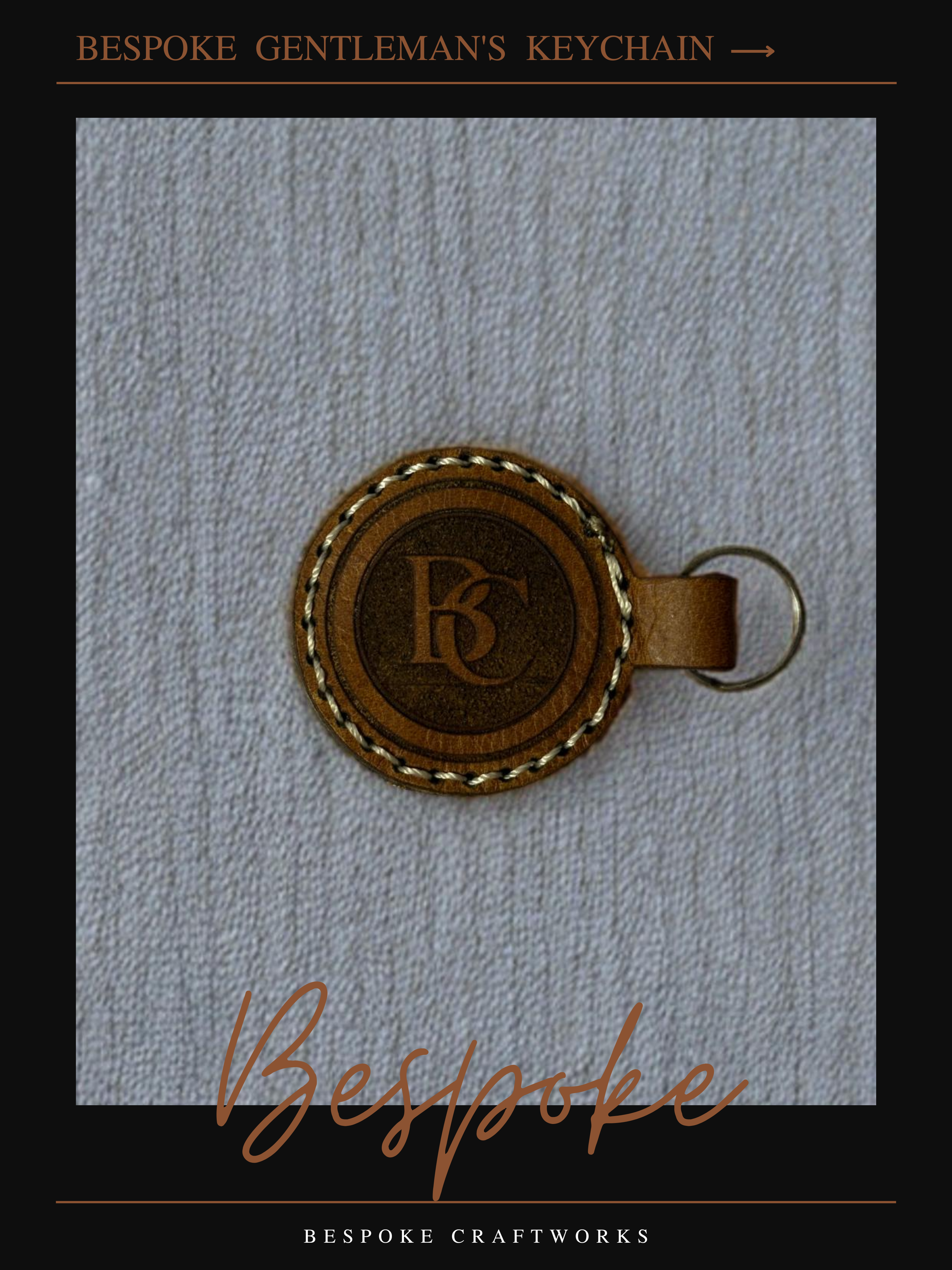 Bespoke Gentleman's Keychain
